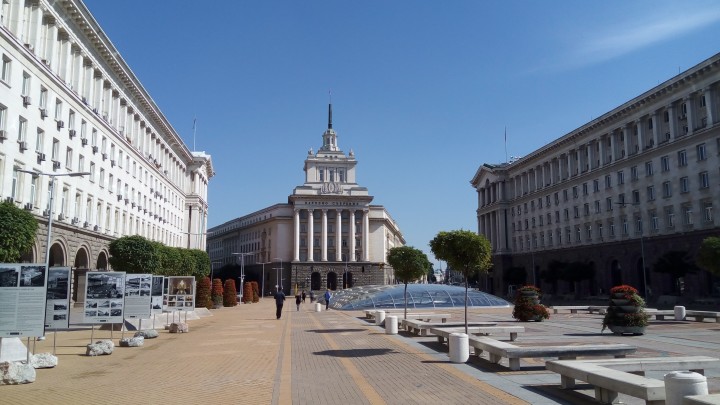 cose da vedere a Sofia in 3 giorni, il centro storico con architettura in stile comunista 